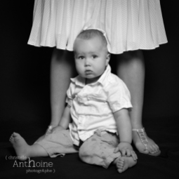 Portrait studio photo enfant saint brieuc photographe Christelle Anthoine bretagne côtes d'amor